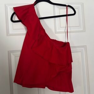 Zara one shoulder top